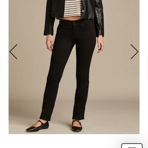 Lucky Brand Sweet Mid Rise Straight Jeans, Rich Black, like new! “Women’s” 2/26A